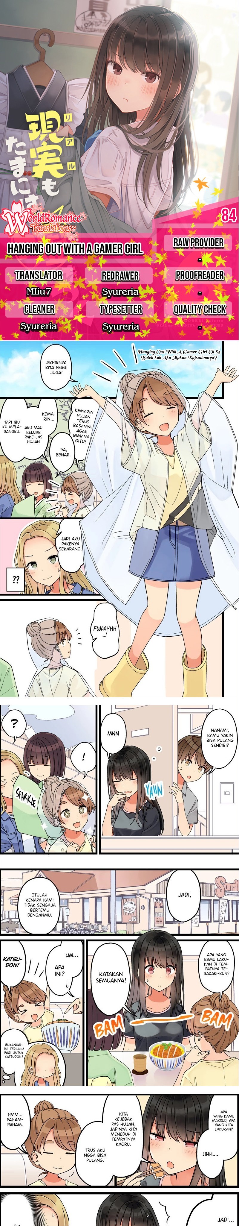 Hanging Out with a Gamer Girl Chapter 84 Gambar 1